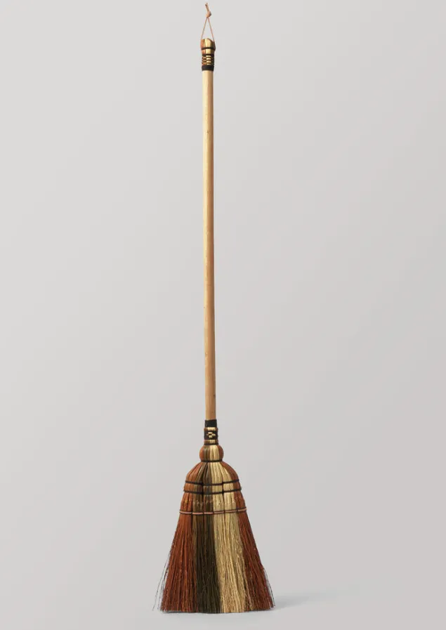 Outdoor | Kitchen-TOAST Sorghum Stripe Broom Toffee