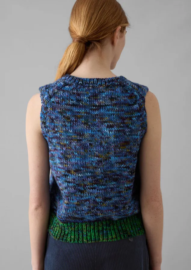 space_dyed_wool_knitted_tank_2-1.webp Knitwear-TOAST Space Dyed Wool Knitted Tank Galaxy/Green