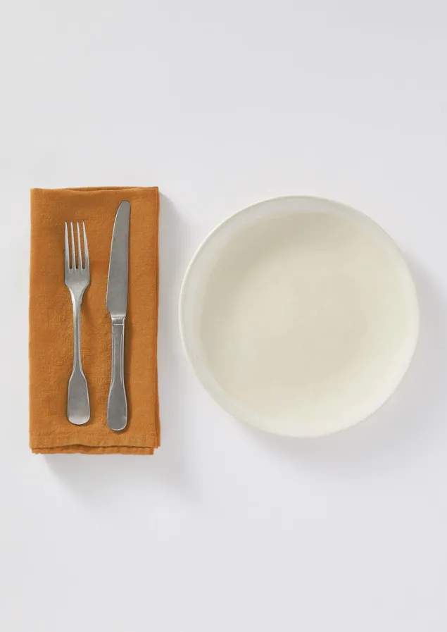 Kitchen | Tableware-TOAST Stonewashed Small Knife and Fork Set Silver