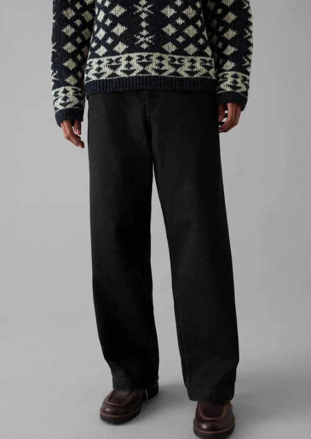 straight_leg_denim_trousers_2.webp Denim | Trousers-TOAST Straight Leg Denim Trousers Black