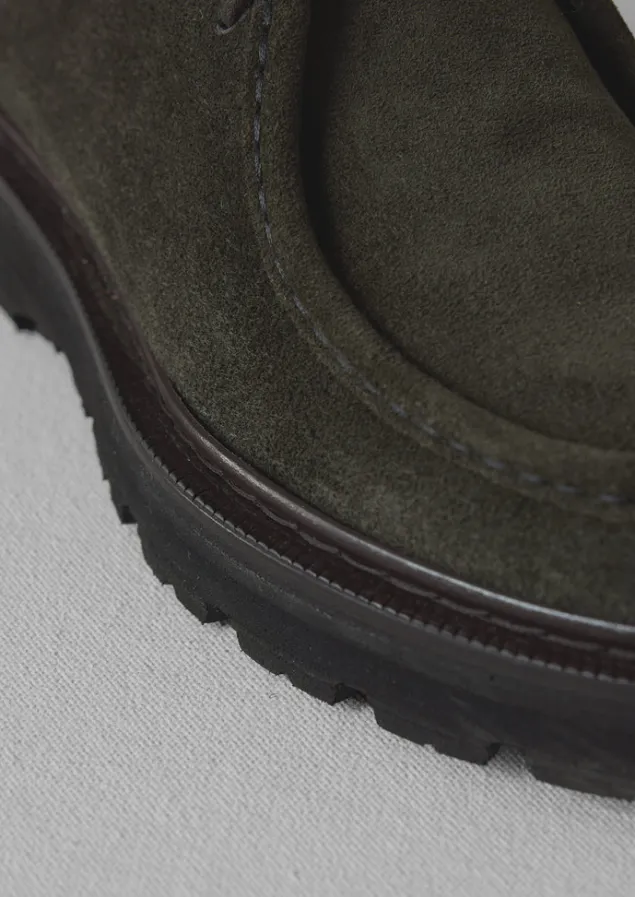 sturlini_suede_lace_up_shoes_2.webp Shoes-TOAST Sturlini Suede Lace Up Shoes DarkOlive
