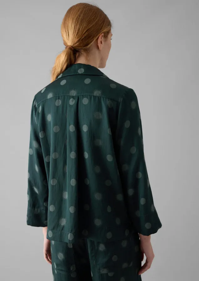 sun_and_moon_jacquard_shirt_3.webp Shirts | Tops & Tees-TOAST Sun and Moon Jacquard Shirt Oil