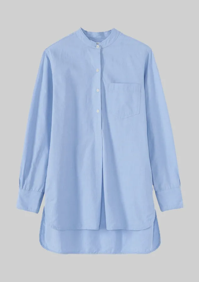 Workwear | Shirts-TOAST Taro Cotton Oxford Long Shirt Chambray
