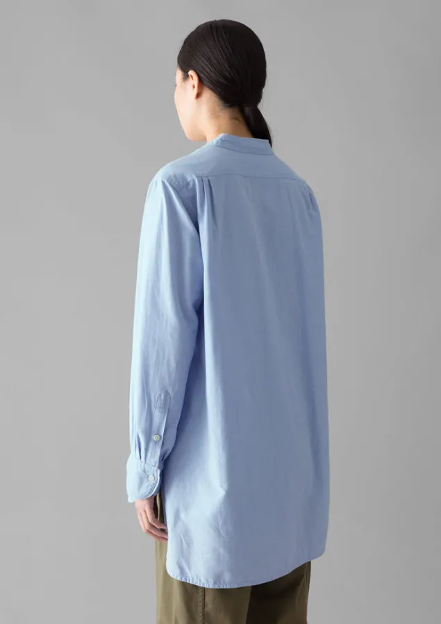 taro_cotton_oxford_long_shirt_13.webp Workwear | Shirts-TOAST Taro Cotton Oxford Long Shirt Chambray