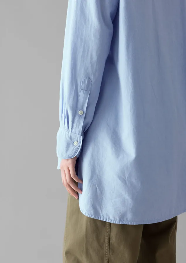 taro_cotton_oxford_long_shirt_14.webp Workwear | Shirts-TOAST Taro Cotton Oxford Long Shirt Chambray