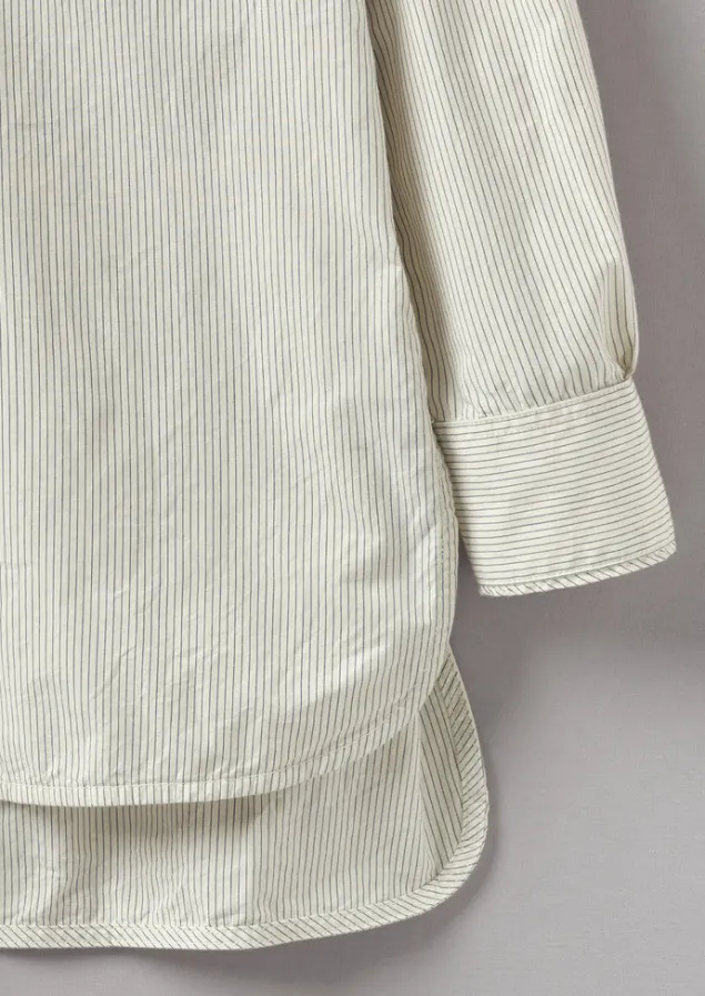 taro_stripe_organic_cotton_poplin_shirt_5.webp Tops & Tees-TOAST Taro Stripe Organic Cotton Poplin Shirt SunwashedBlue