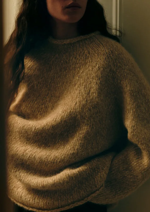 textured_cotton_alpaca_sweater_15.webp Jersey | Loungewear-TOAST Textured Cotton Alpaca Sweater Moonstone