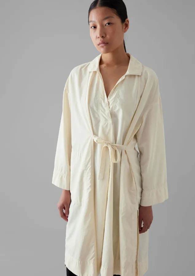 textured_cotton_poplin_wrap_shirt_10.webp Tops & Tees-TOAST Textured Cotton Poplin Wrap Shirt Ecru