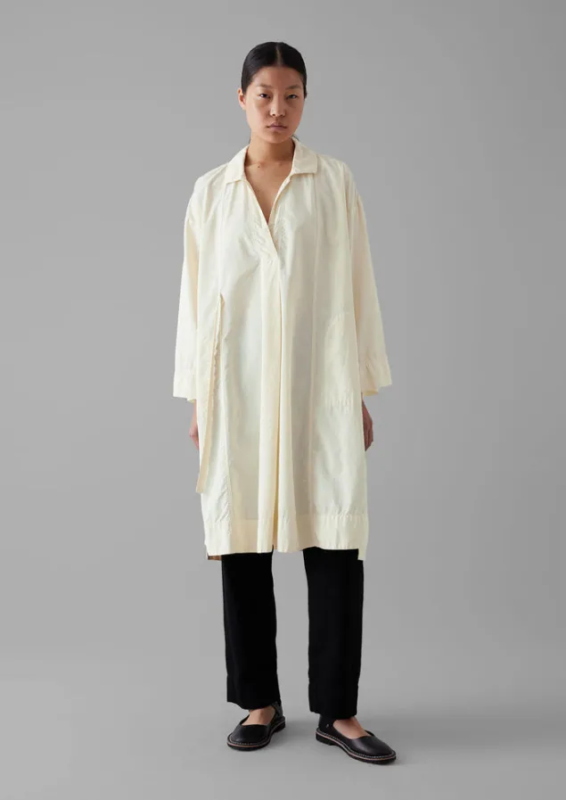 textured_cotton_poplin_wrap_shirt_11.webp Tops & Tees-TOAST Textured Cotton Poplin Wrap Shirt Ecru