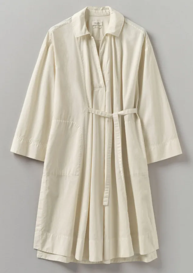 textured_cotton_poplin_wrap_shirt_6-1.webp Tops & Tees-TOAST Textured Cotton Poplin Wrap Shirt Ecru