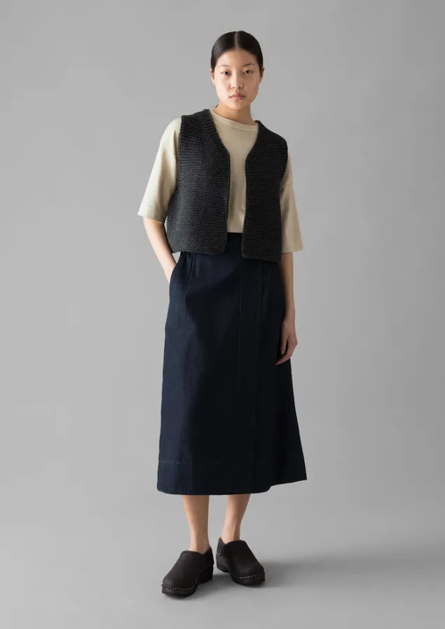 textured_knit_gilet_2-1.webp Knitwear-TOAST Textured Knit Gilet Charcoal