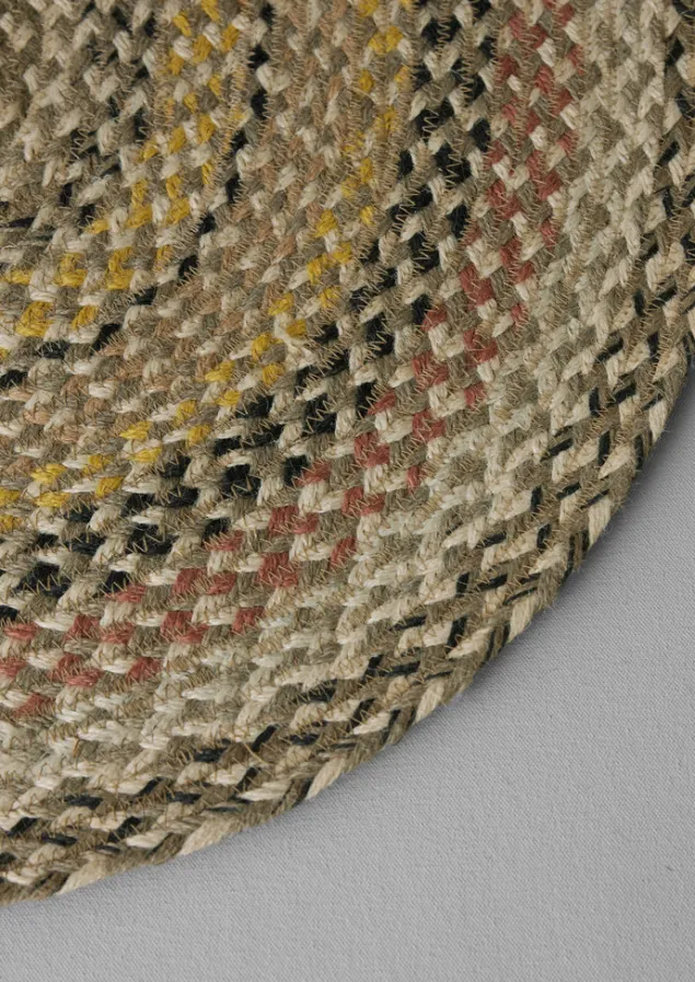 Textiles | Rugs-TOAST The Braided Rug Company Organic Jute Doormat Blossom