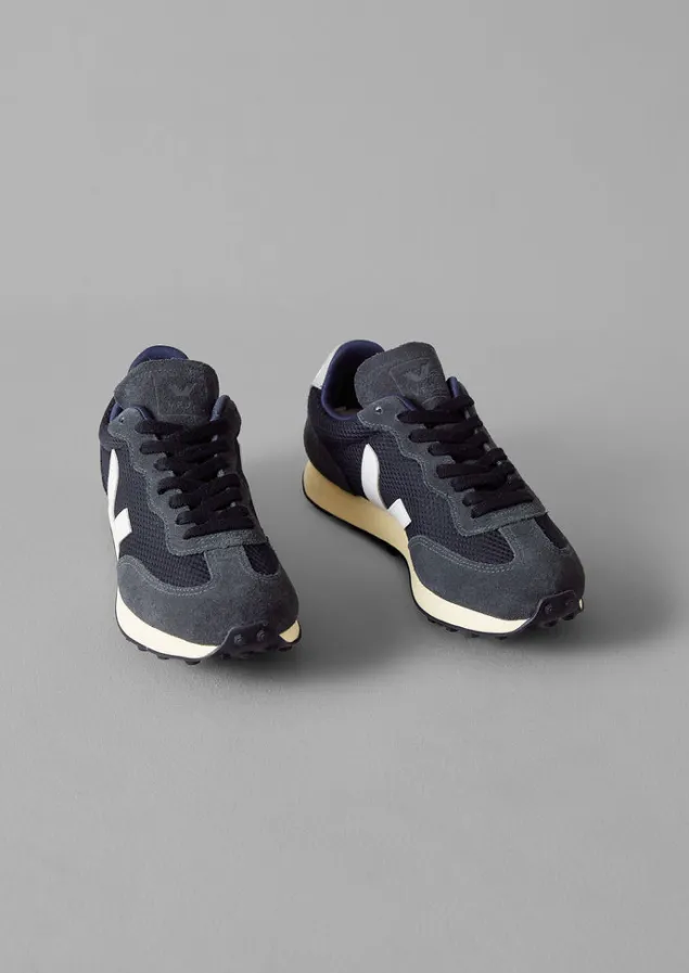 Trainers & Plimsolls-TOAST Veja Rio Branco Trainers BlackWhiteOxfordGrey