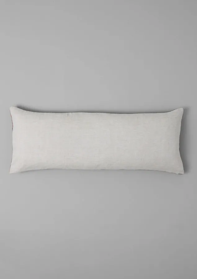 velvet_bolster_cushion_3-1.webp Textiles | Cushions & Covers-TOAST Velvet Bolster Cushion SoftGinger/Natural