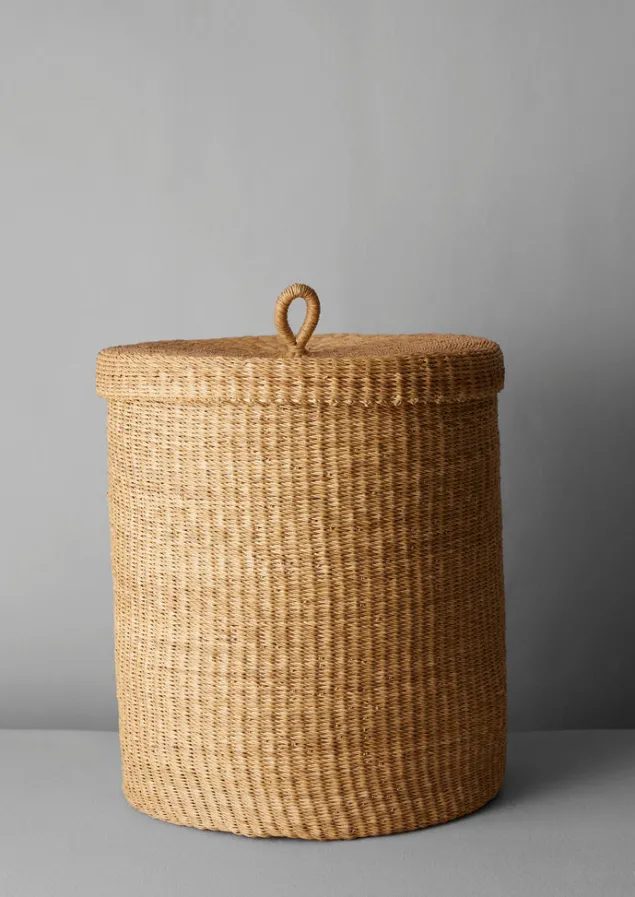Bathroom | Baskets-TOAST Veta Vera Laundry Basket Natural