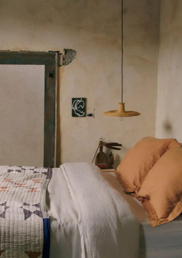 Textiles | Bed Linen-TOAST Washed Linen Cotton Duvet Cover WashedSage