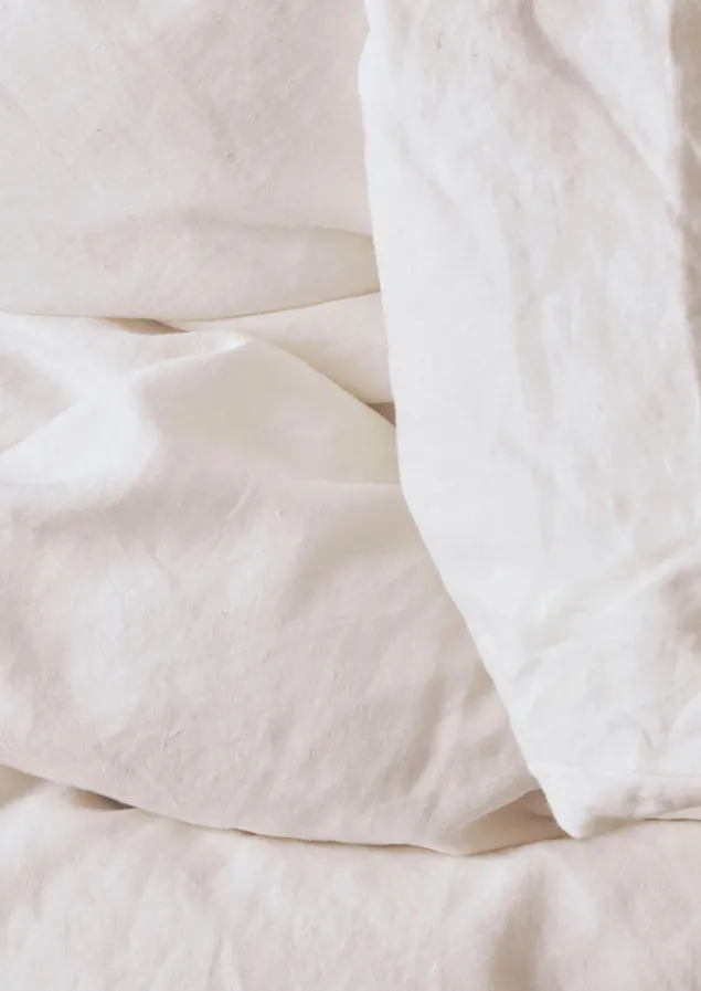 Textiles | Bed Linen-TOAST Washed Linen Cotton Duvet Cover DustyPink