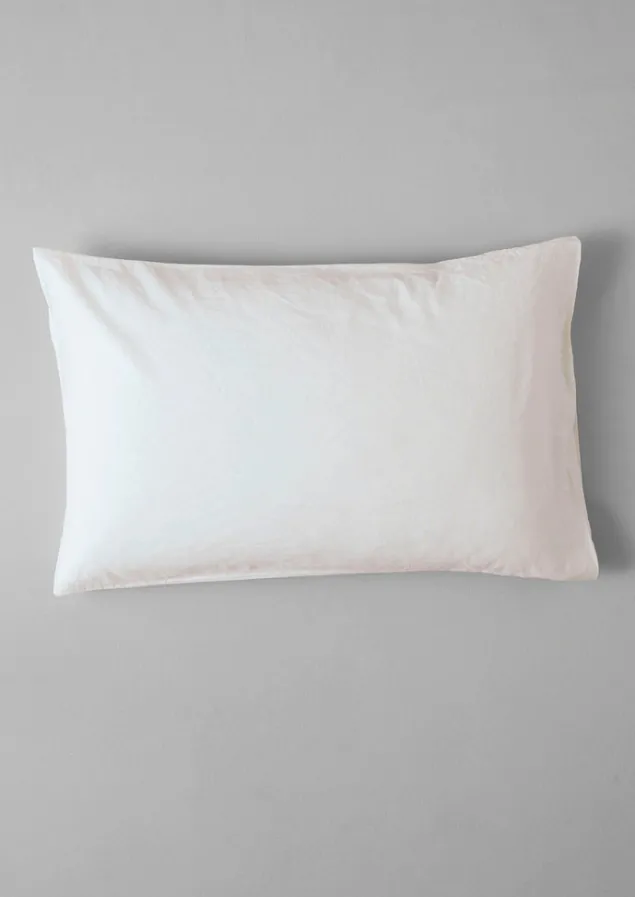 Textiles | Bed Linen-TOAST Washed Linen Cotton Housewife Pillowcase Set Ecru