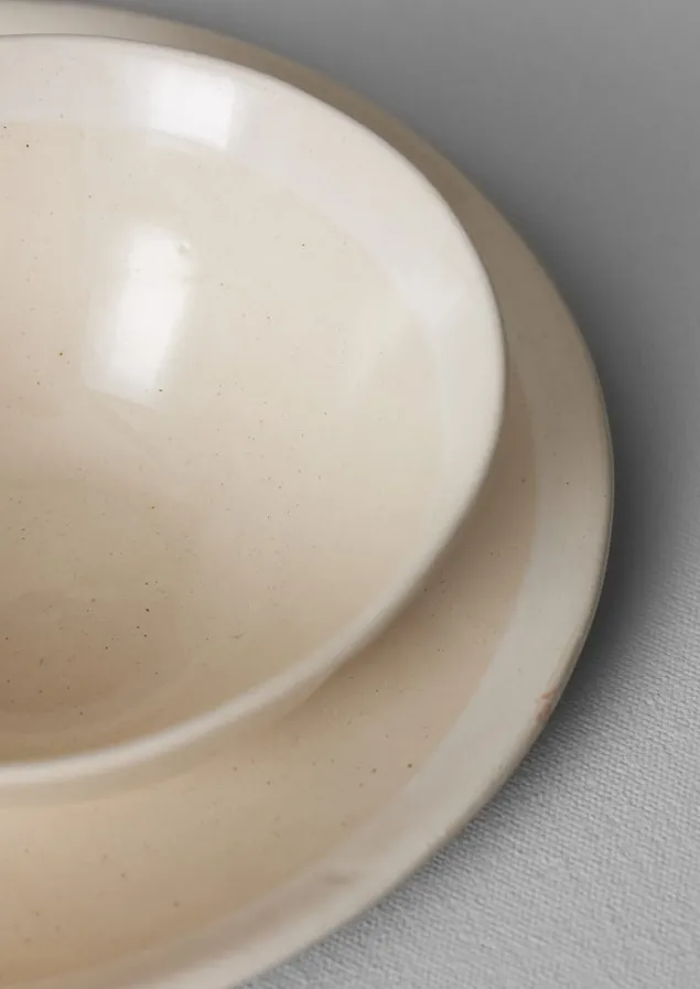 wonki_ware_white_wash_dinner_plate_12.webp Ceramics | Tableware-TOAST Wonki Ware White Wash Dinner Plate Natural/White