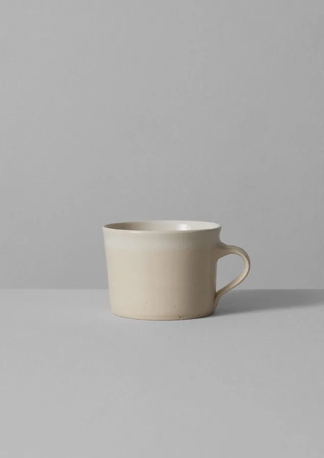 Ceramics | Tableware-TOAST Wonki Ware White Wash Mug Natural/White