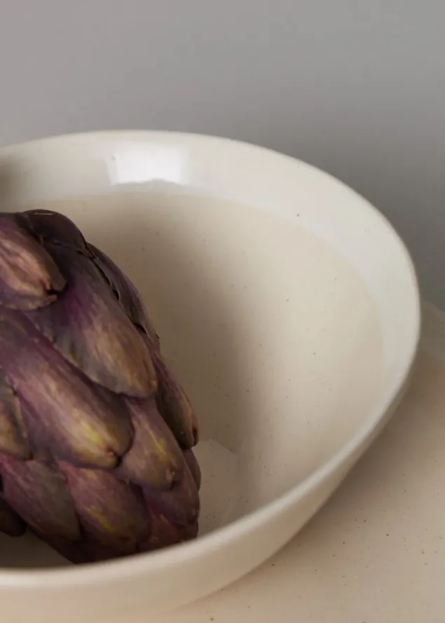 wonki_ware_white_wash_pudding_bowl_5.webp Ceramics | Tableware-TOAST Wonki Ware White Wash Pudding Bowl Natural/White
