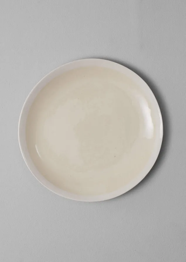 wonki_ware_white_wash_side_plate_8.webp Ceramics | Tableware-TOAST Wonki Ware White Wash Side Plate Natural/White