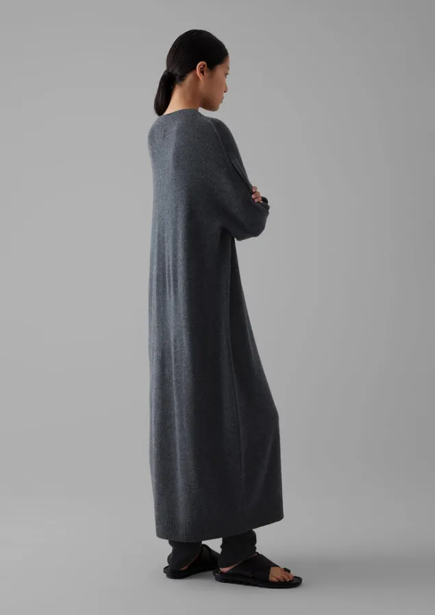 wool_cashmere_jumper_dress_3.webp Cashmere | Loungewear-TOAST Wool Cashmere Jumper Dress CharcoalMelange