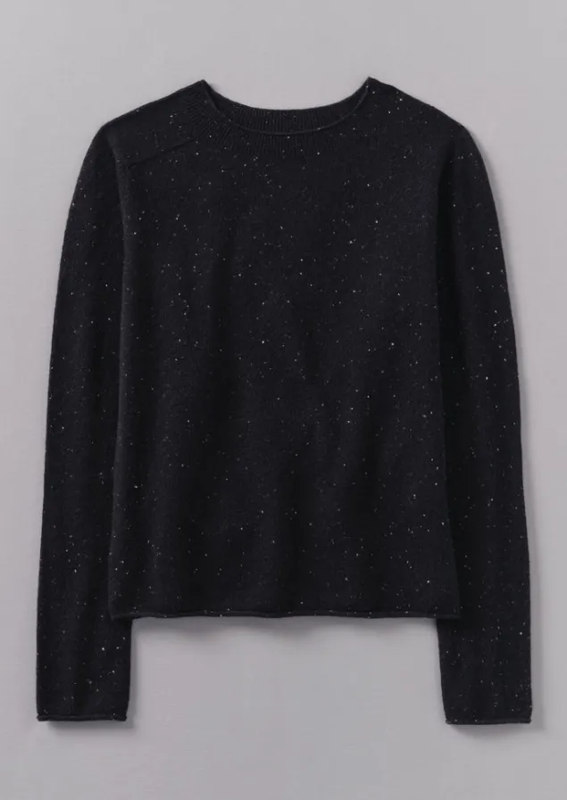 Cashmere | Loungewear-TOAST Wool Cashmere Neat Sweater NightSky