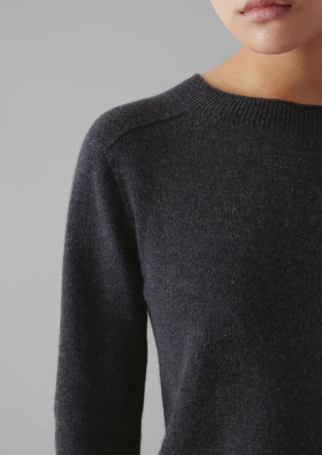 wool_cashmere_neat_sweater_2-2.webp Loungewear | Knitwear-TOAST Wool Cashmere Neat Sweater Charcoal