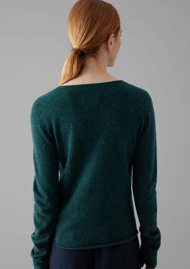wool_cashmere_neat_sweater_3-1.webp Cashmere | Loungewear-TOAST Wool Cashmere Neat Sweater ForestMarl