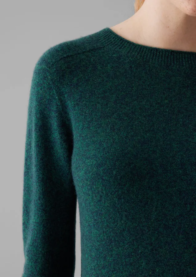 wool_cashmere_neat_sweater_6-1.webp Cashmere | Loungewear-TOAST Wool Cashmere Neat Sweater ForestMarl