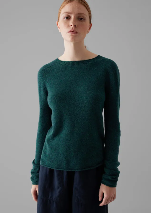 wool_cashmere_neat_sweater_9-1.webp Cashmere | Loungewear-TOAST Wool Cashmere Neat Sweater ForestMarl